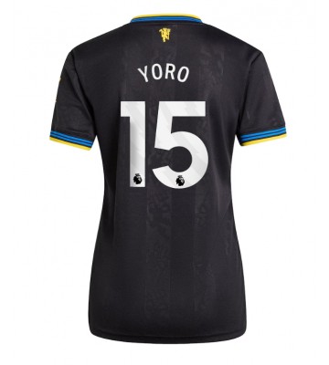 Manchester United Leny Yoro #15 Tredje trøje Dame 2025-26 Kort ærmer